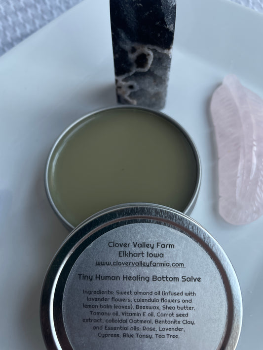 Organic Baby Butt Salve - Natural Healing for Diaper Rash Relief