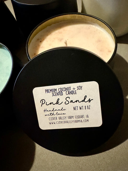 Pink Sands - Premium Coconut + Soy Candle